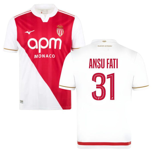 Maillot Ansu Fati AS Monaco