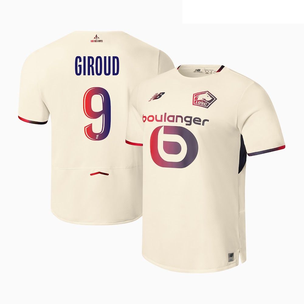 maillot giroud lille exterieur 2025 2026