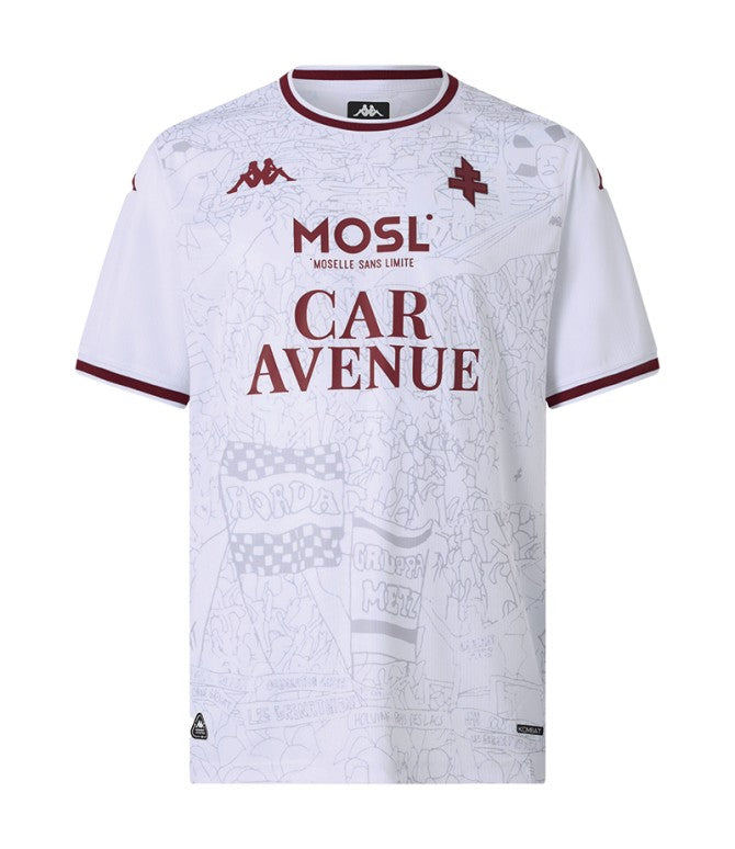 Maillot FC Metz Extérieur 25/26 - Maillot Metz Extérieur 2025 2026 - Adulte